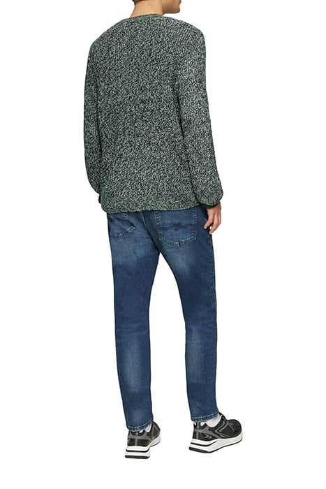 S.OLIVER-QS PULLOVER GREEN-MELANGE 3