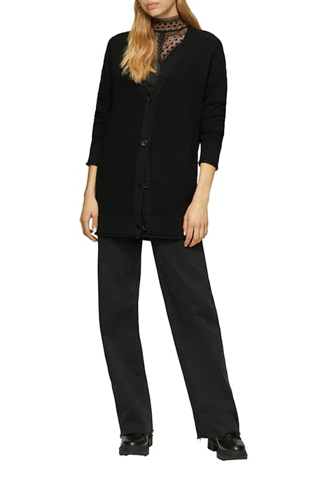 S.OLIVER-QS CARDIGAN BLACK 2