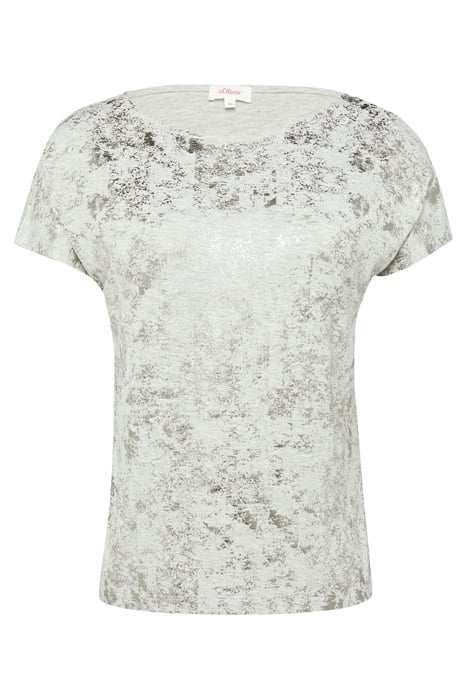 S.OLIVER T-SHIRTS GREY/BLACK 3