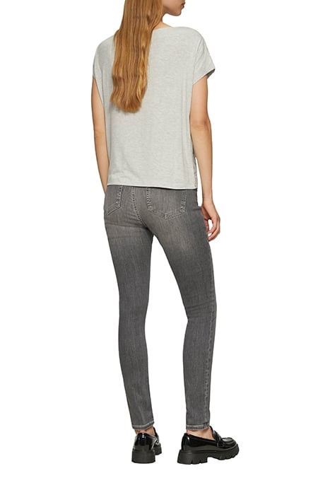 S.OLIVER T-SHIRTS GREY/BLACK 2