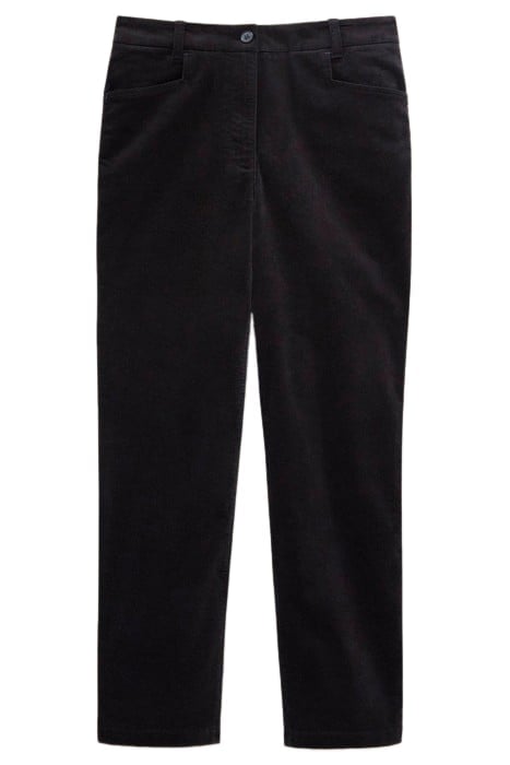 SAVANNAH VELVET TROUSER PURE BLACK 4