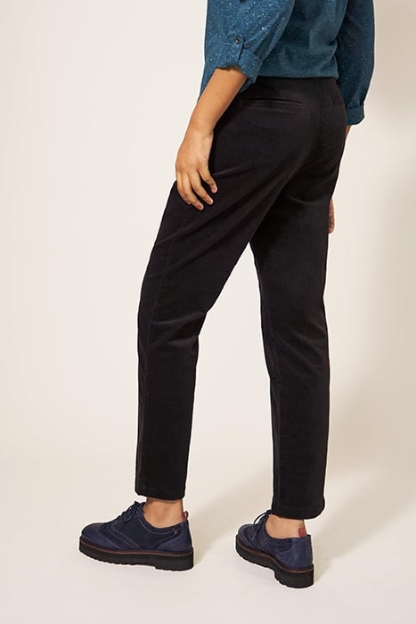 SAVANNAH VELVET TROUSER PURE BLACK 2