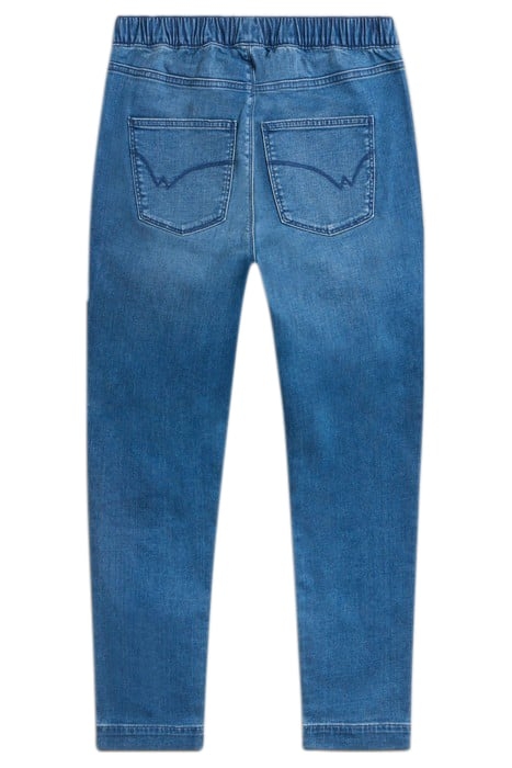 JANEY CROP JEGGING MID DENIM 4