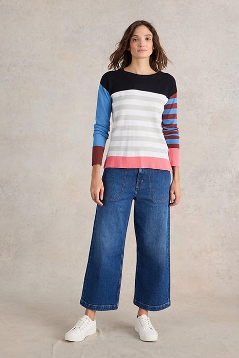 CITY STRIPE JUMPER BLUE MULTI 1