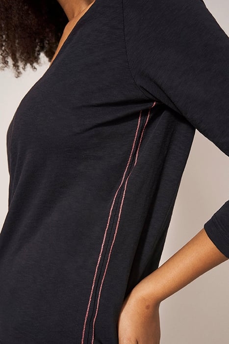 NELLY LS TEE PURE BLACK 6