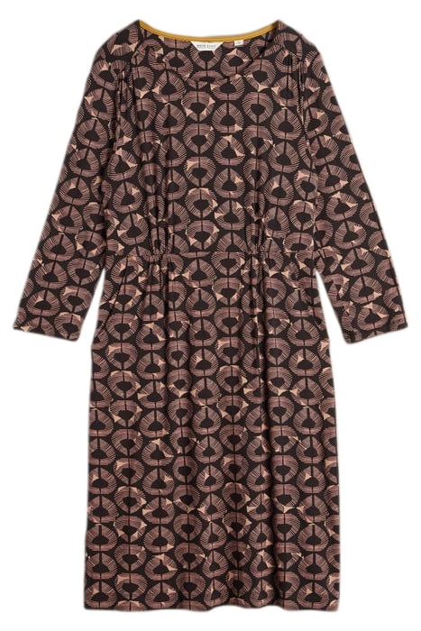 TALLIE JERSEY DRESS BLACK PRINT 3