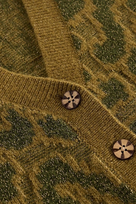 SIDNEY SPARKLE TANK GREEN MULTI 6