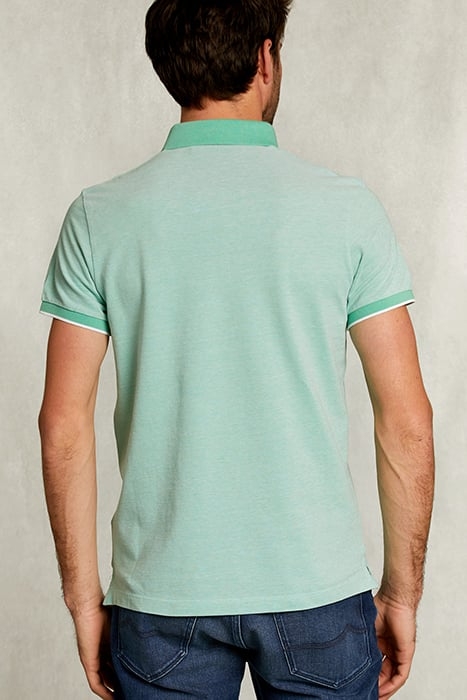 CUSTOM FIT COTTON POLO CITRUS MIX GREEN 2