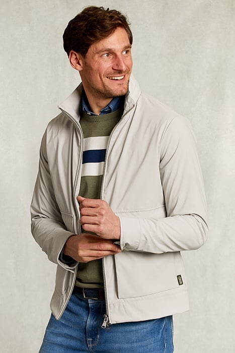 SHORT JACKET APPLIED POCKETS BEIGE BEIGE 1