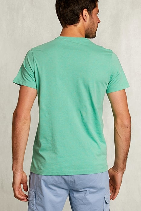 NORMAL FIT BASIC T-SHIRT CITRUS MEL GREEN 2