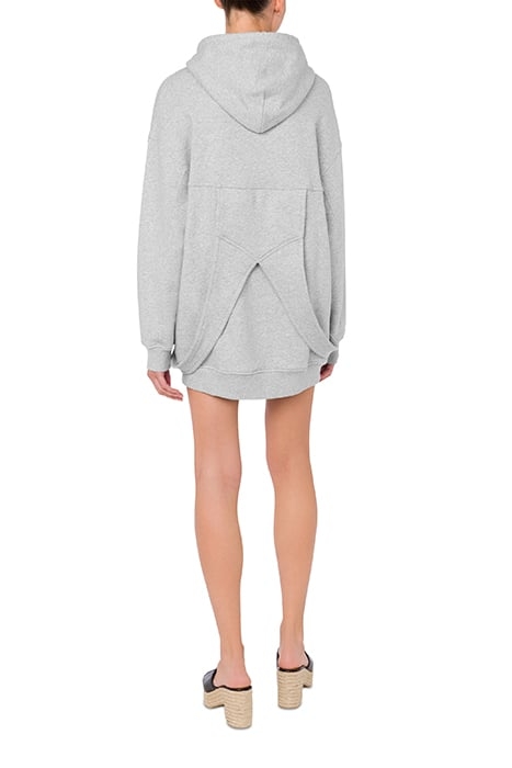 SWEATSHIRT DRESS GREY 2