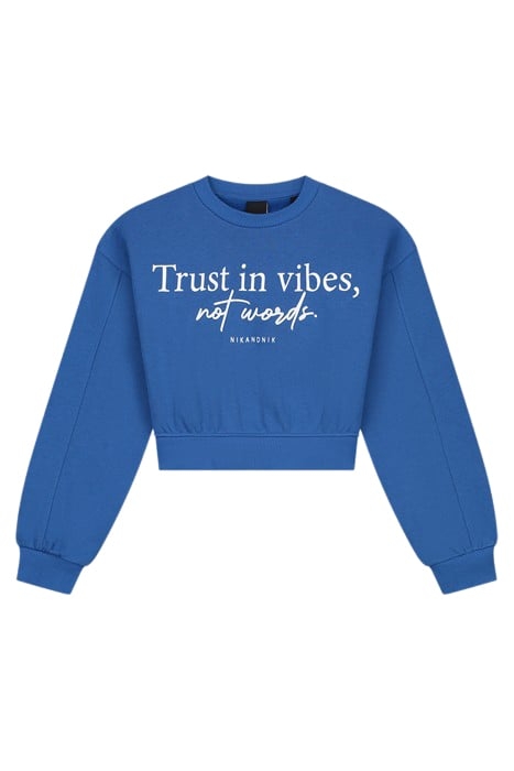 VIBES SWEATER NAUTICAL BLUE 2