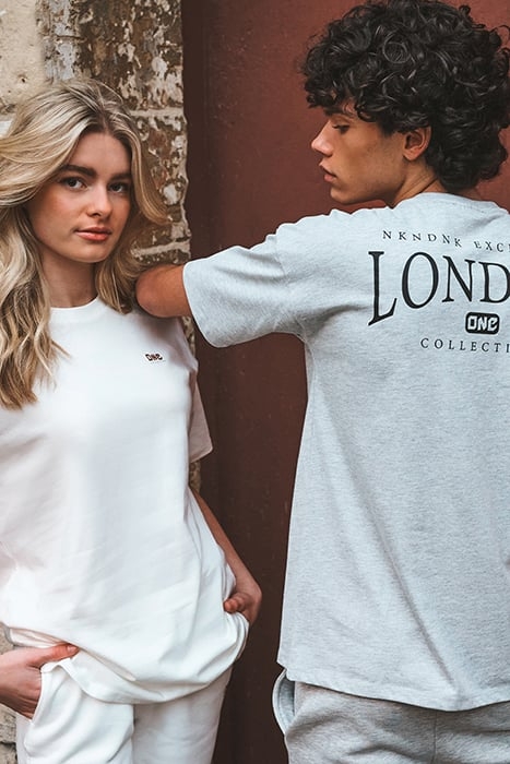 DOWN TOWN T-SHIRT GREY MELANGE 4