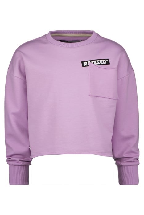 GIRLS BERGEN SWEATER LILAC PINK 1