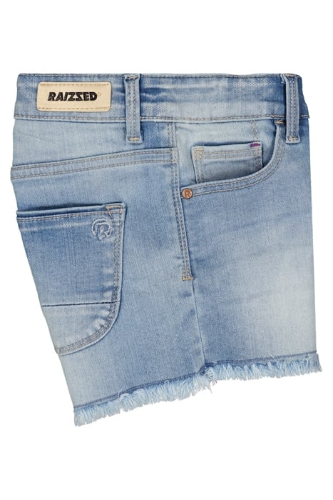 GIRLS LOUISIANA SHORTS LIGHT BLUE STONE 5