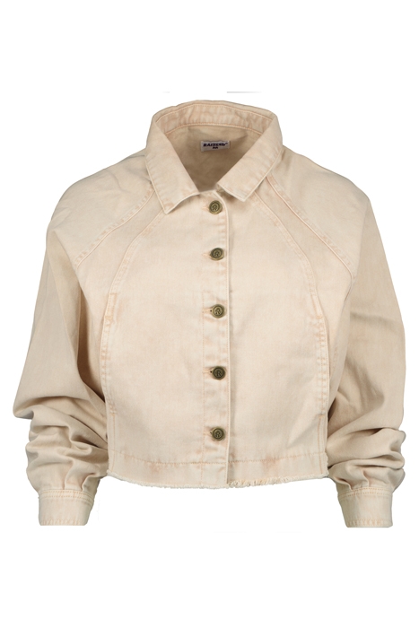 GIRLS VIRGINIA DENIM JACKET DUSTY SAND 3