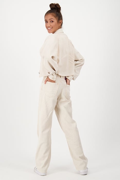 GIRLS VIRGINIA DENIM JACKET DUSTY SAND 2