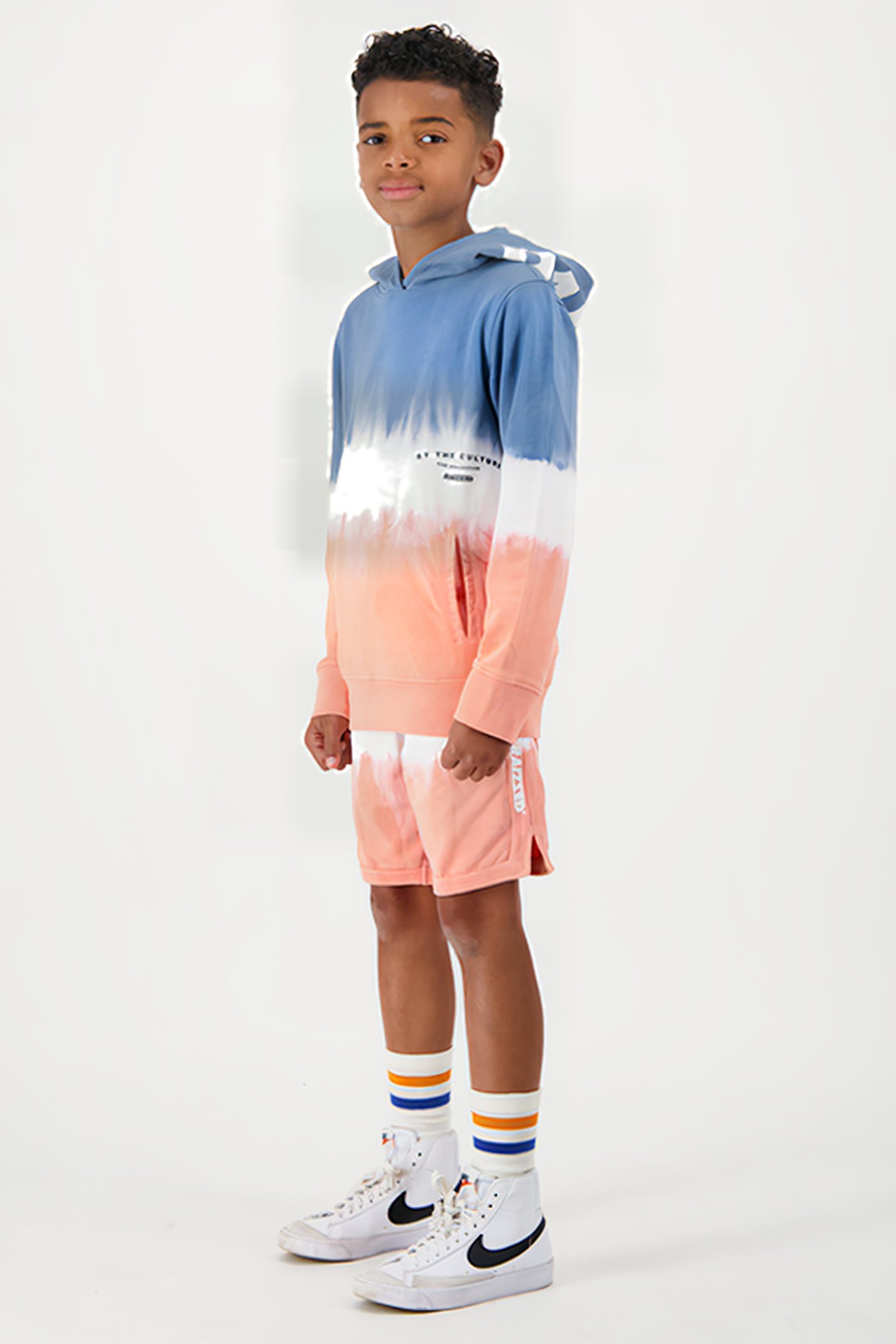 BOYS NORTHRIDGE SWEATER BLUE FADE 5