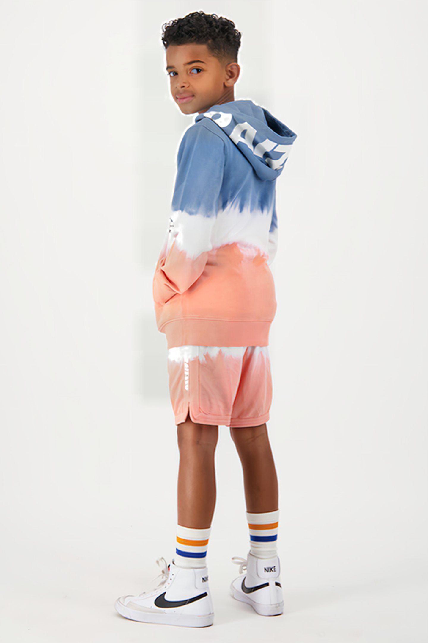 BOYS NORTHRIDGE SWEATER BLUE FADE 6