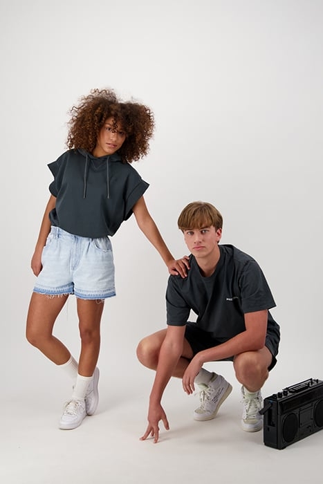 NICOLIEN SWEATER BLACK GREY 7