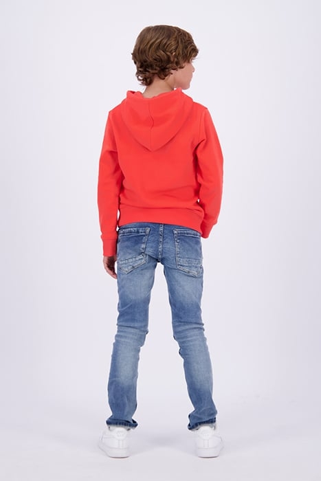 BOYS WEBB SWEATER PEACH RED 2