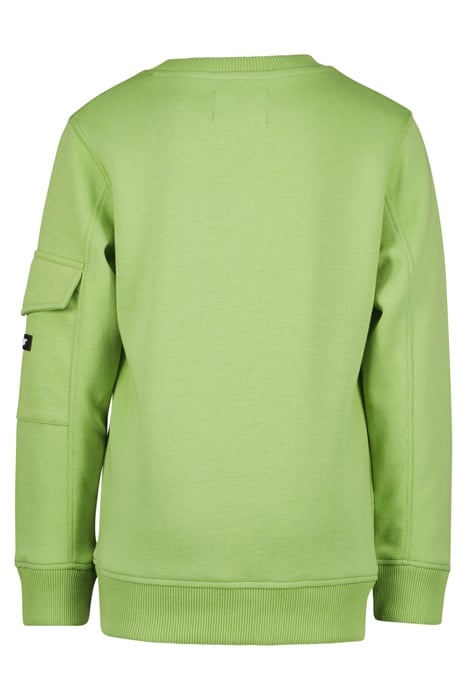 BOYS MARSHALL SWEATER RETRO GREEN 4