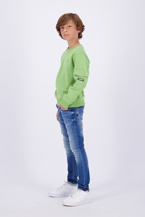 BOYS MARSHALL SWEATER RETRO GREEN 6