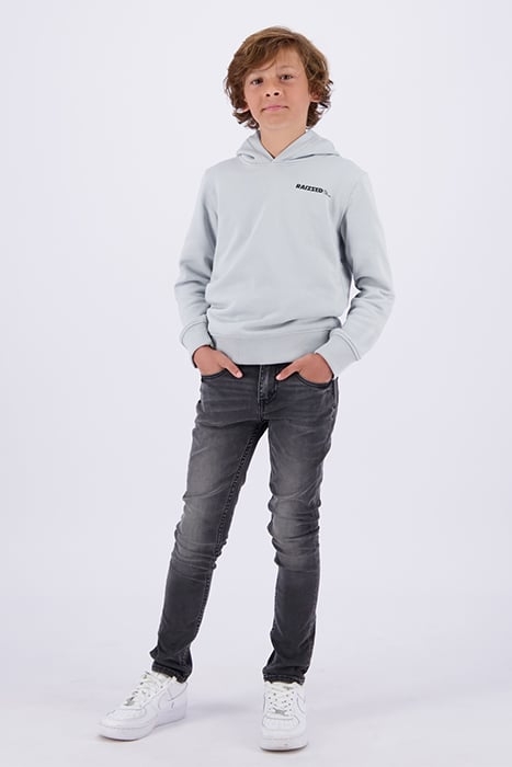 BOYS NEWFIELD SWEATER PEARL GREY 1