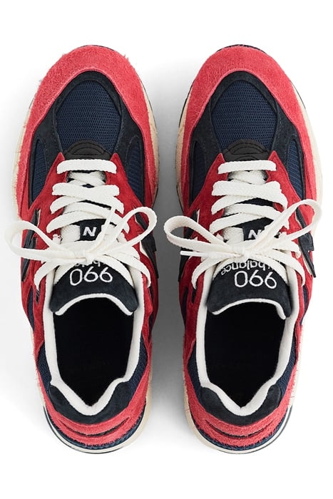 M990AD2 SNEAKERS IN RED 3
