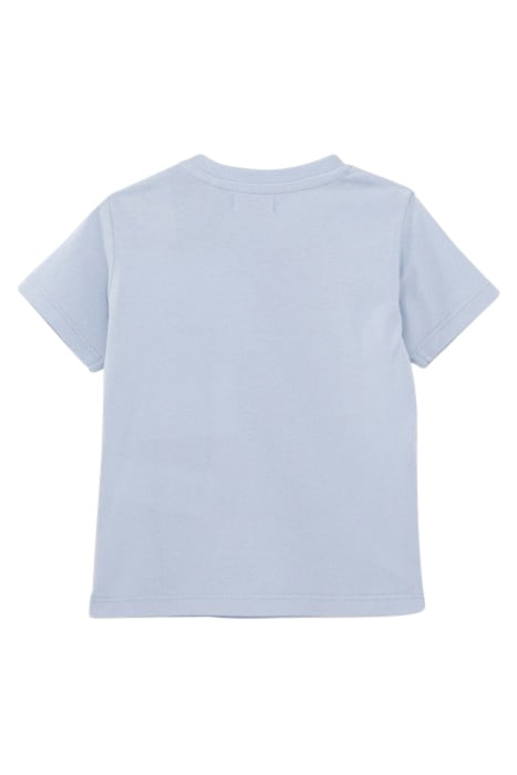 BABY BOYS' BLUE SLOGAN T-SHIRT 2