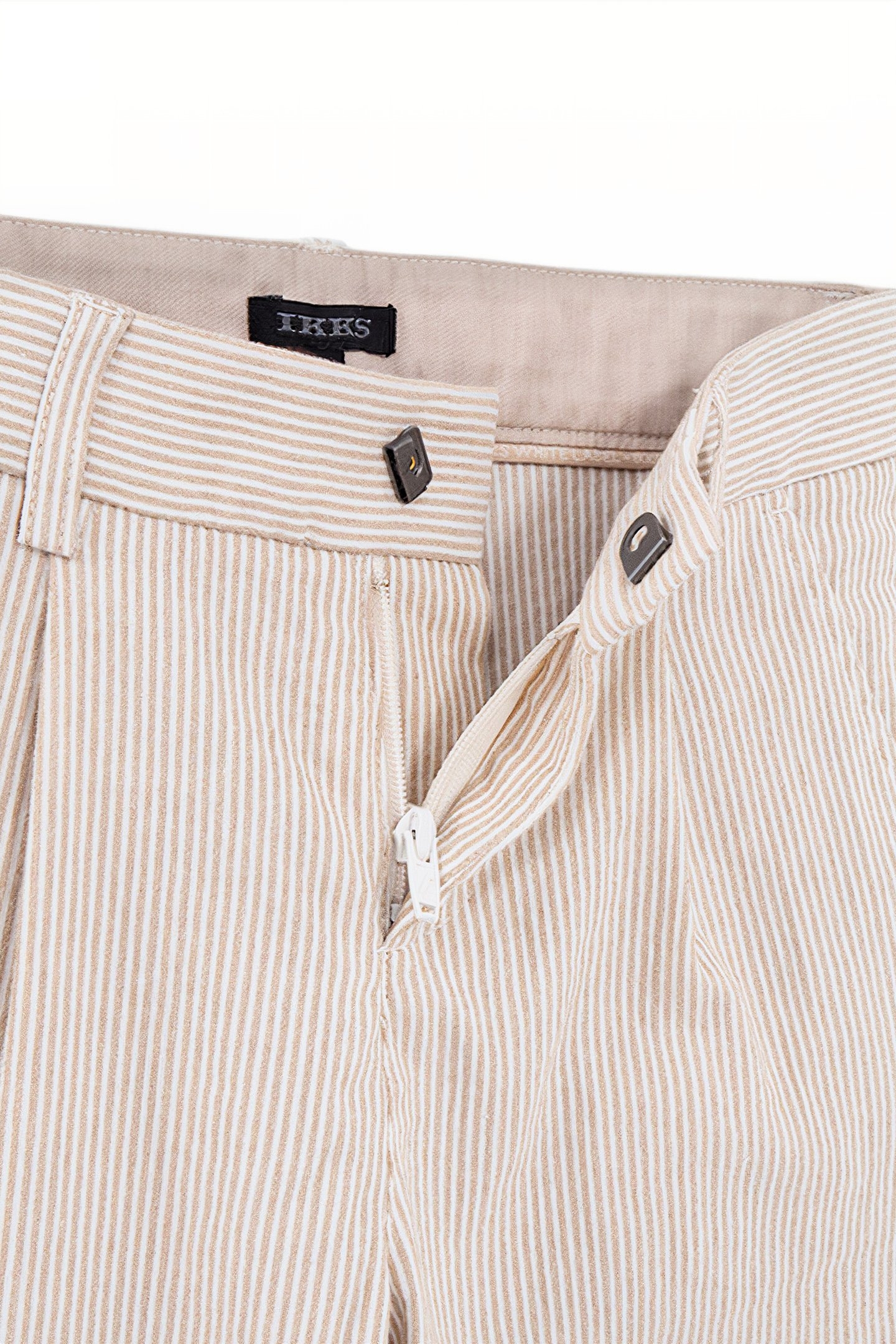 BOYS’ BEIGE STRIPED OCCASIONWEAR SUIT TROUSERS 4