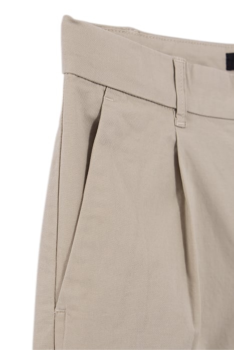 BOYS' BEIGE CHINO BERMUDA SHORTS 6