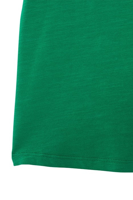 GIRLS’ GREEN VEST TOP WITH LACE BRAID 4