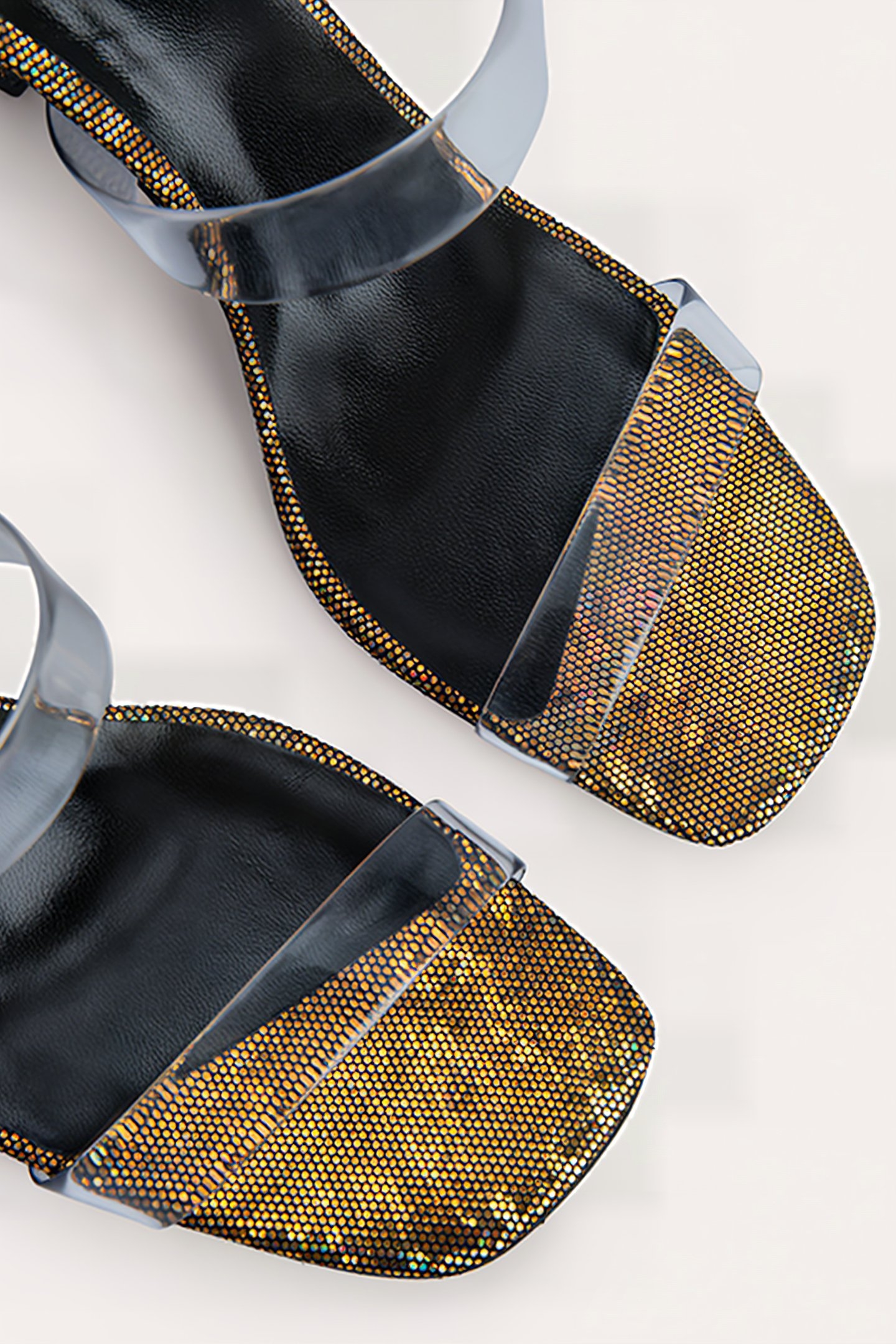 CLARA DISCO BRONZE HOLOGRAM LEATHER DISCO BRONZE 4