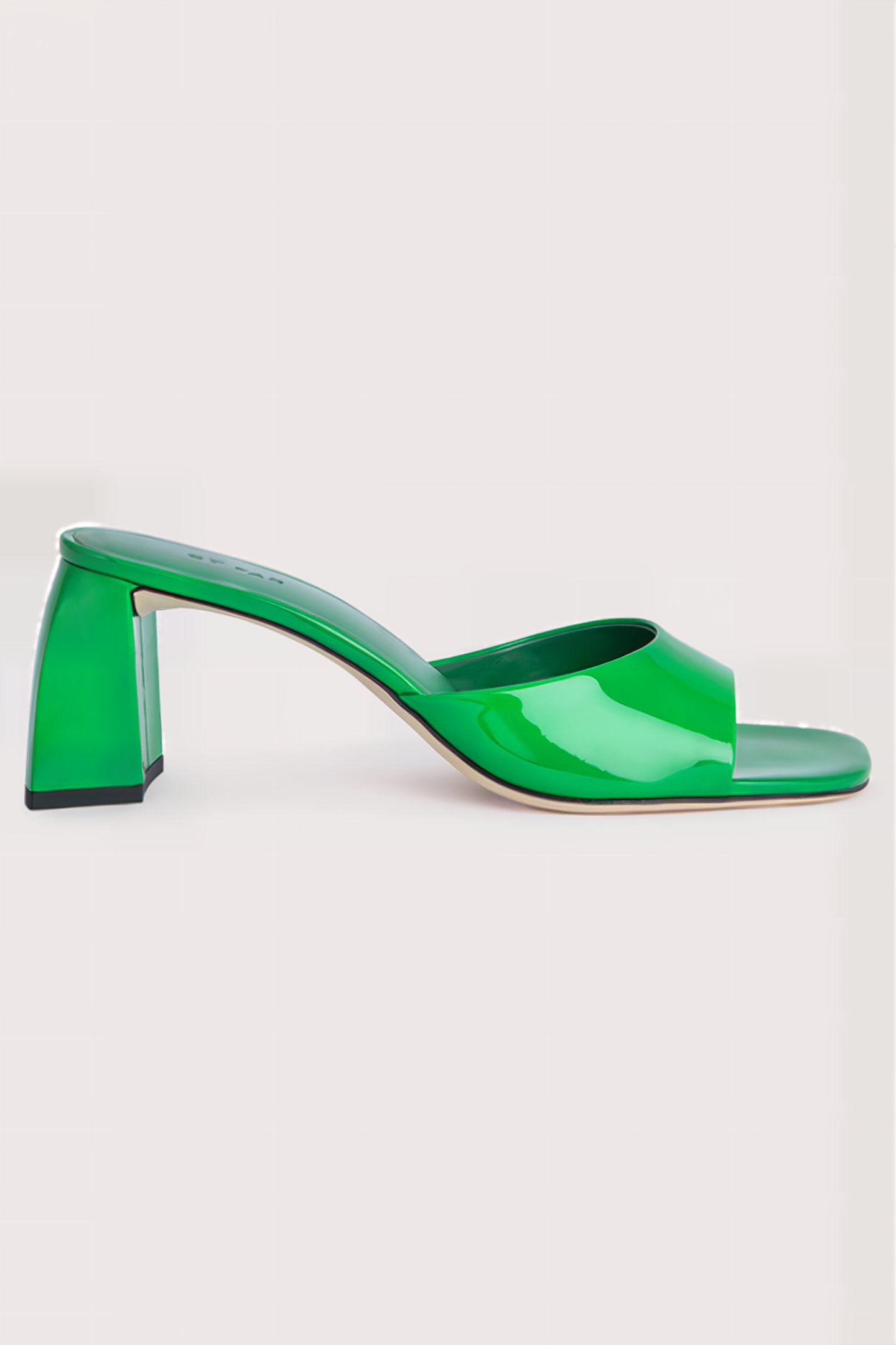 ROMY GREEN PATENT LEATHER GREEN 1