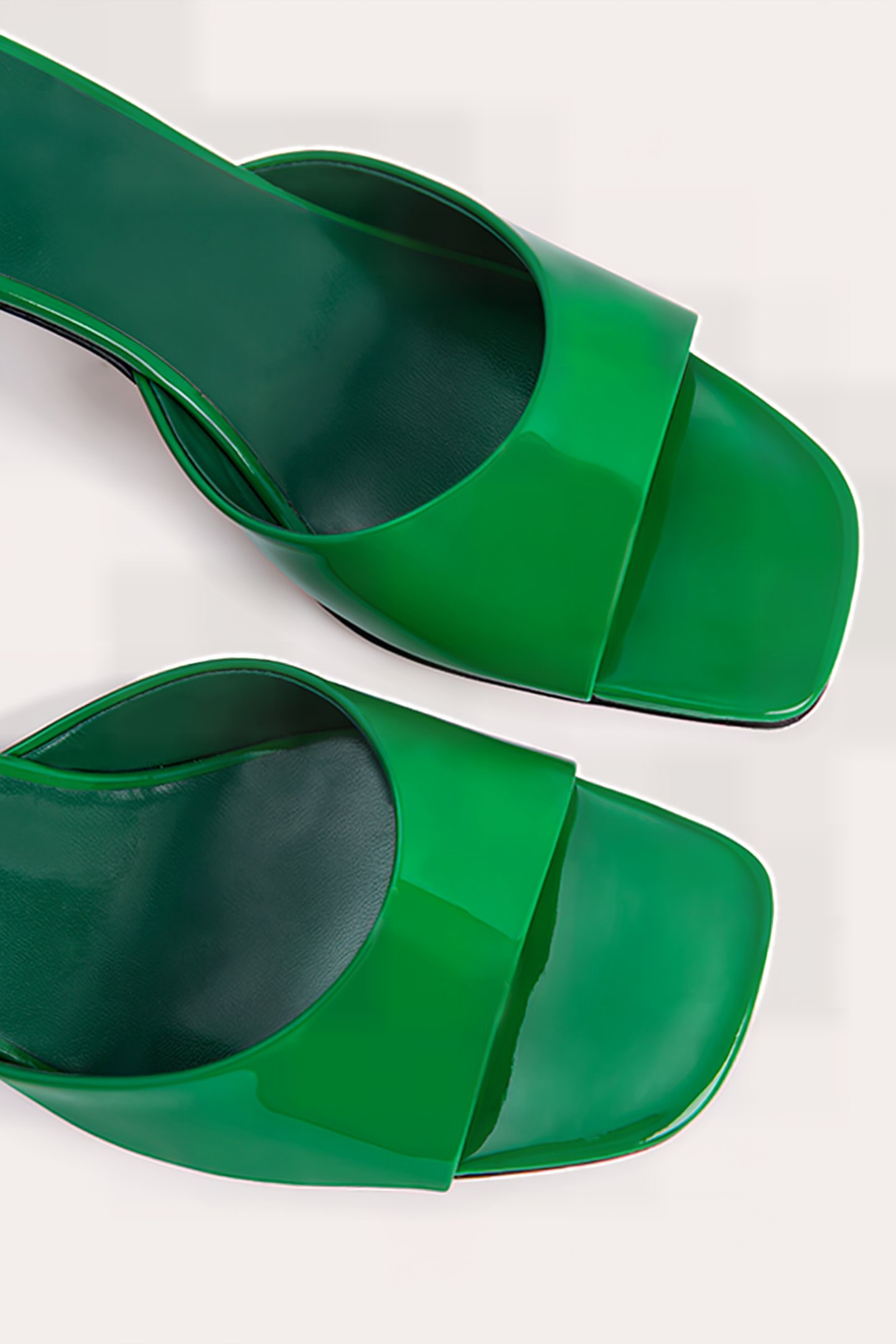 ROMY GREEN PATENT LEATHER GREEN 3