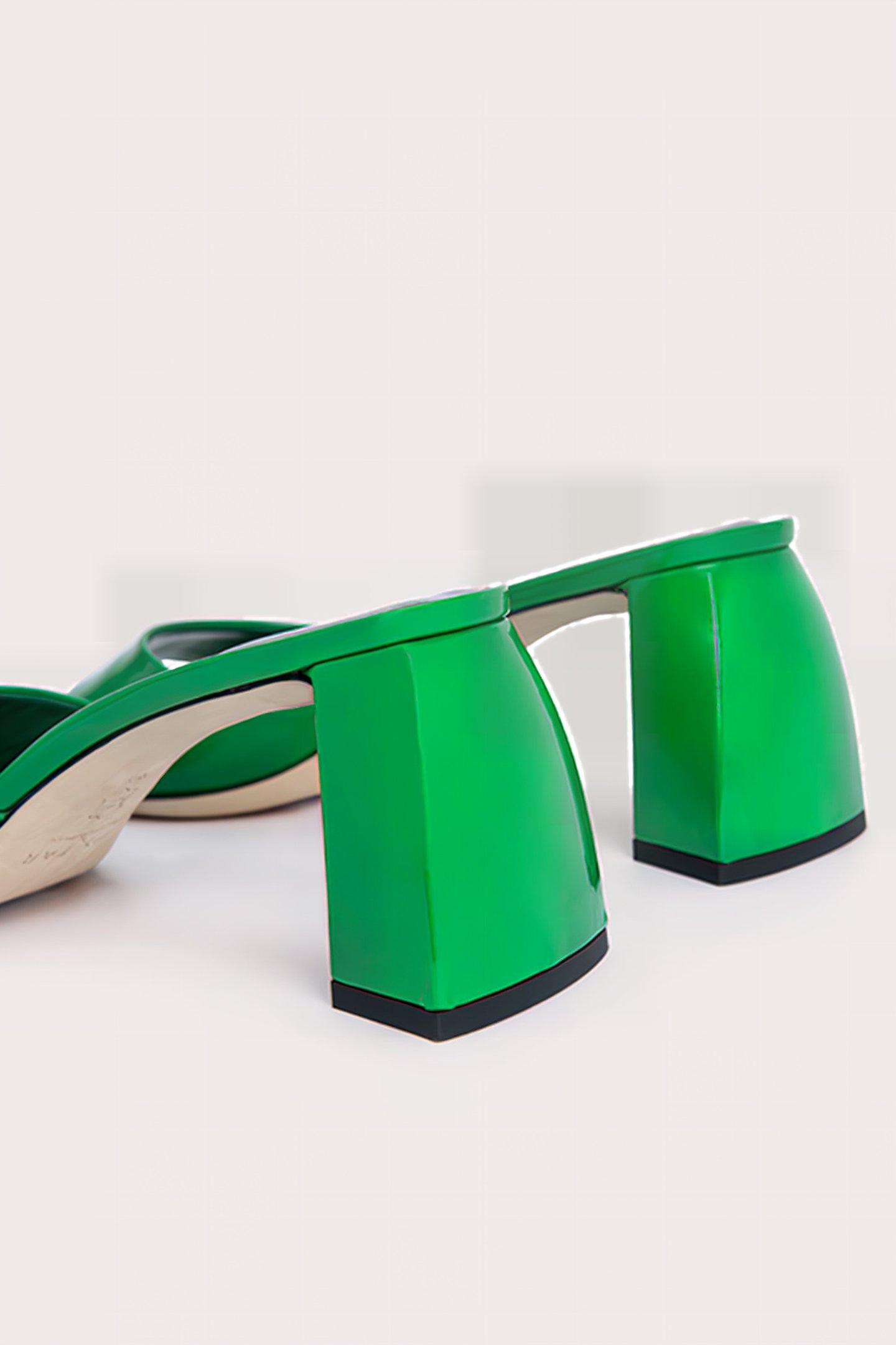 ROMY GREEN PATENT LEATHER GREEN 4