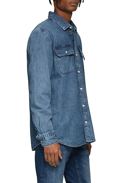 S.OLIVER-QS SHIRTS BLUE-DENIM 6