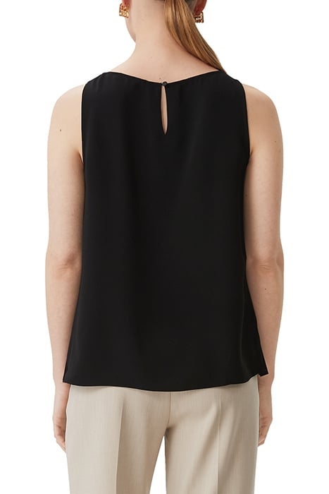 COMMA BLOUSES SLEEVELESS BLACK 2