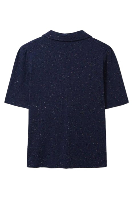 ROSIE RIB HALF SLEEVE DARK NAVY 3