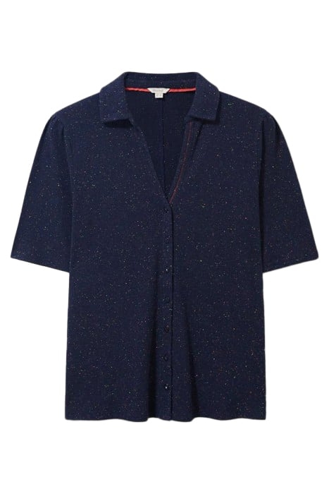 ROSIE RIB HALF SLEEVE DARK NAVY 2