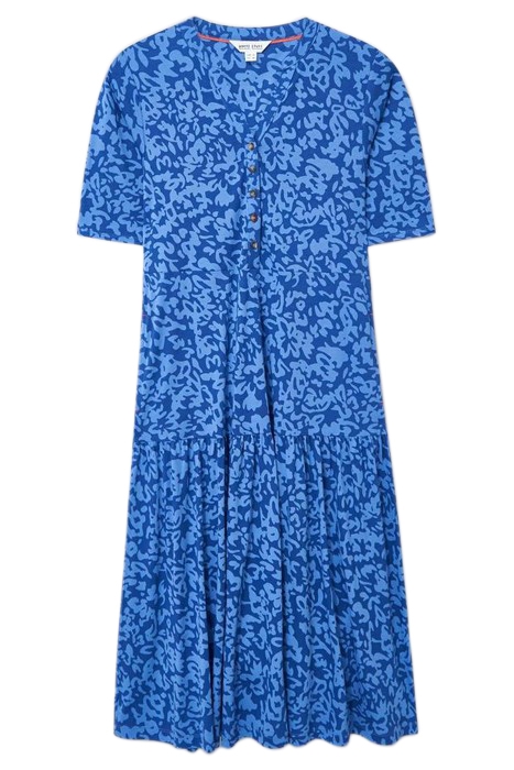 SABINA JERSEY DRESS BLUE MULTI 2