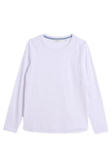 CLARA LS TEE BRILLIANT WHITE 2
