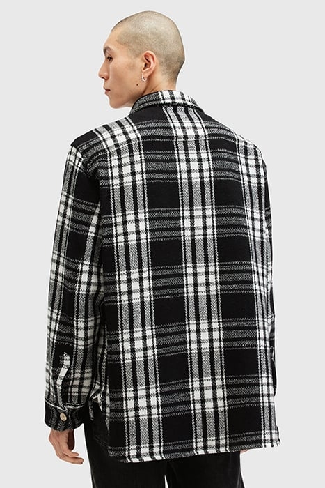 IMBER LS SHIRT BLACK/ECRU WHITE 2