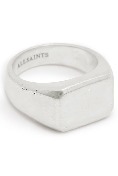 ALLDIS SIGNET RING WARM SILVER 1
