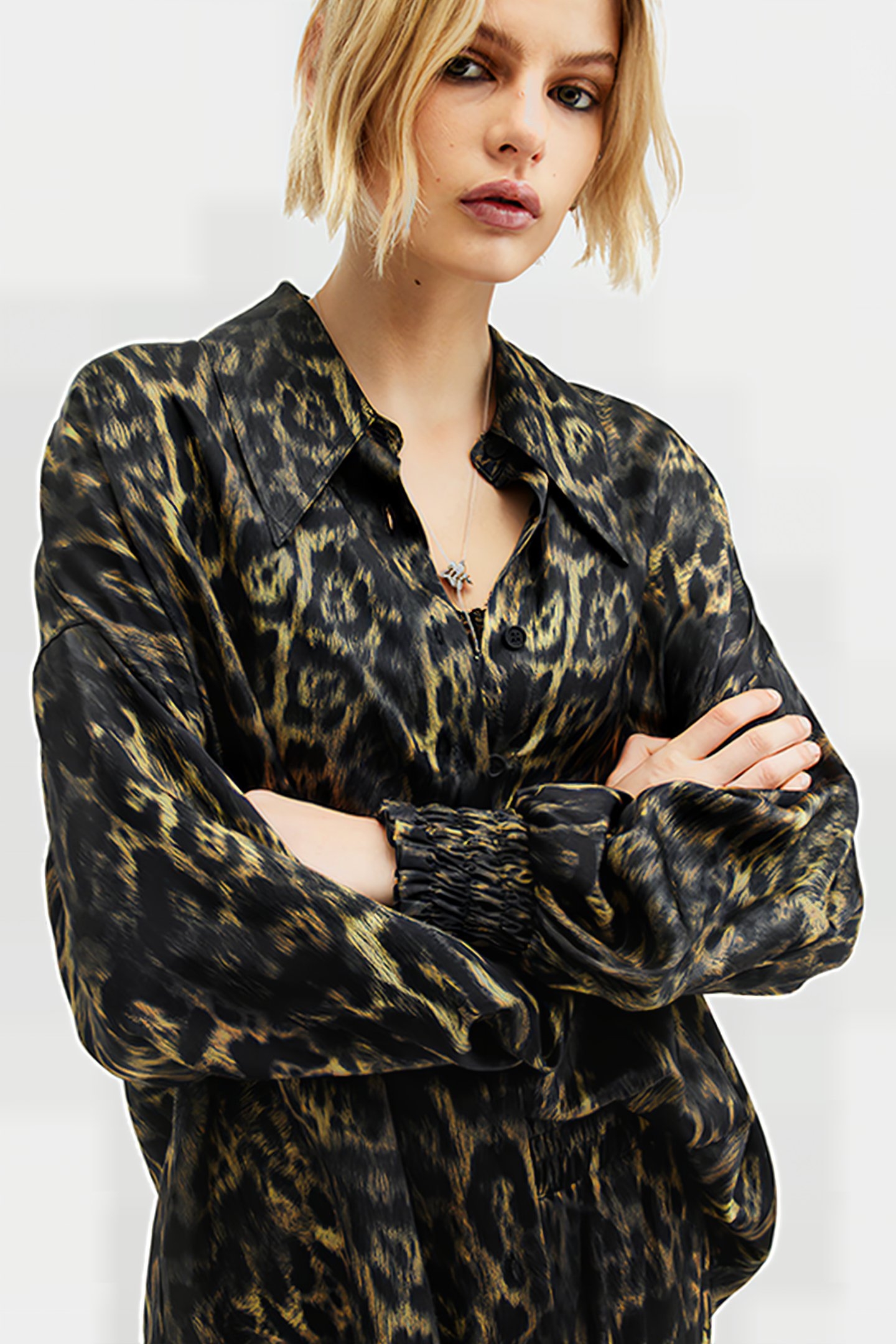 CHARLI SHIRT JINX GOLDEN BROWN 7