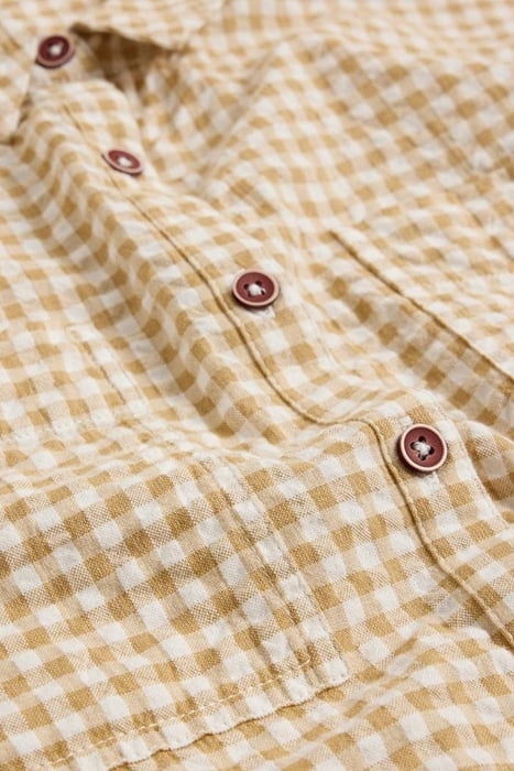 ELLA CHECK SHIRT NATURAL MULTI 3