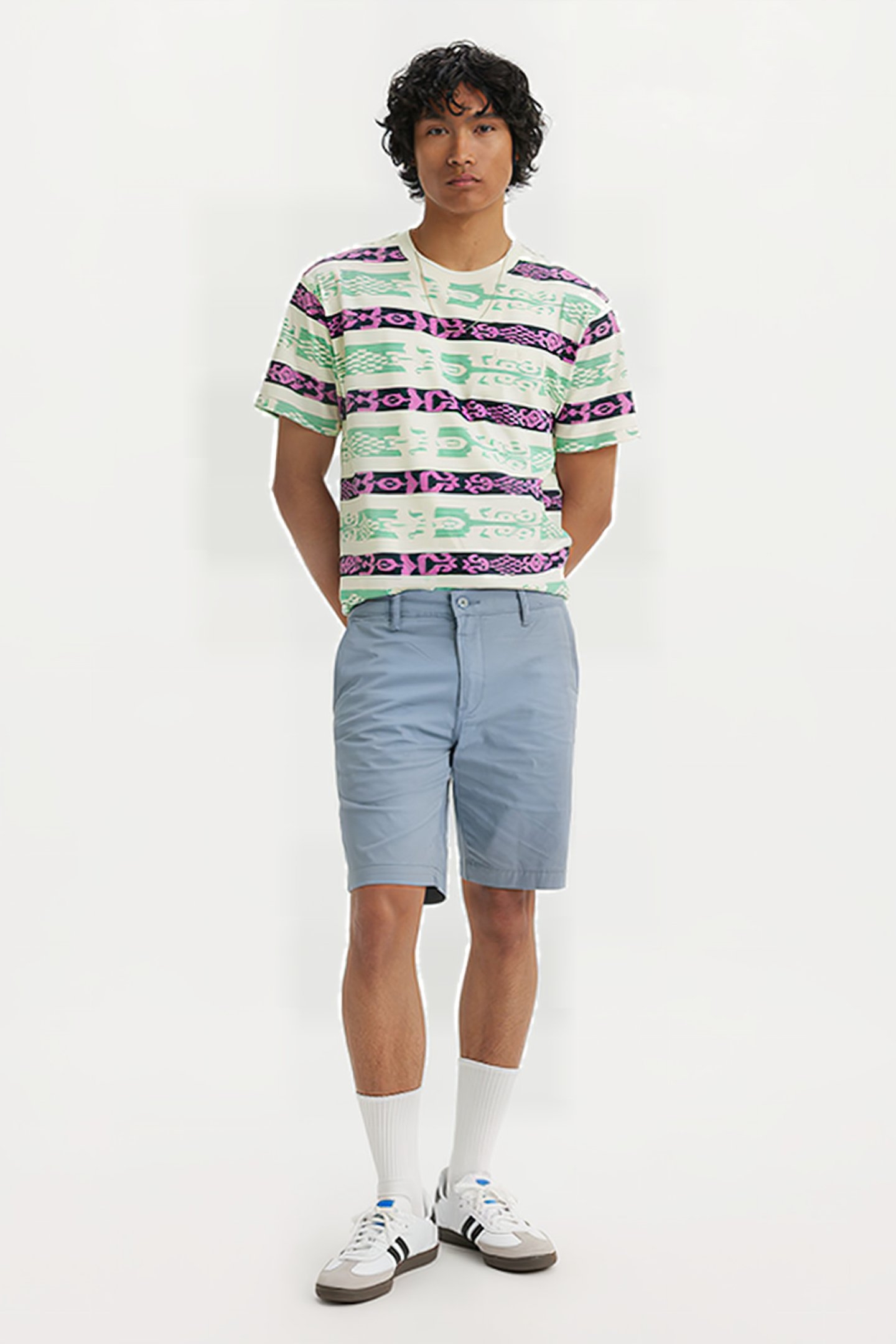 XX CHINO SHORTS III KANO BLUE 1