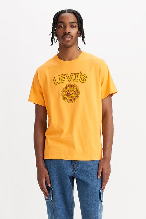 SS RELAXED FIT TEE VARSITY LOGO PATCH AU 1