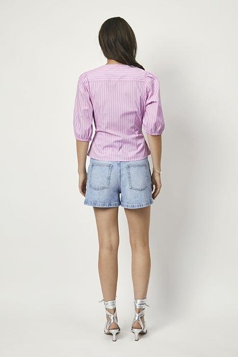 SADAKO STRIPE TOP BUBBLEGUM 5